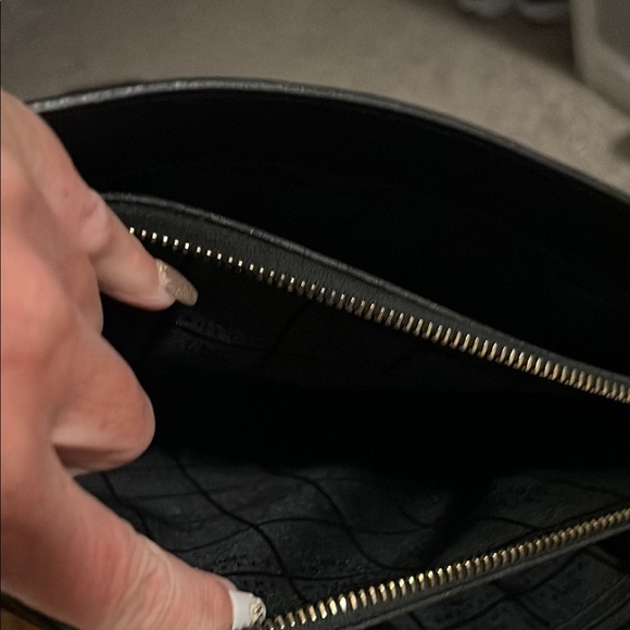 Celine Black Shoulder Bag with Gold Accent - Picture 9 of 15